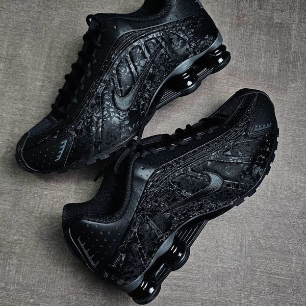 Nike Shox R4 Black Floral (Women's)