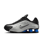 Nike Shox R4 Metallic Silver Black Racer Blue