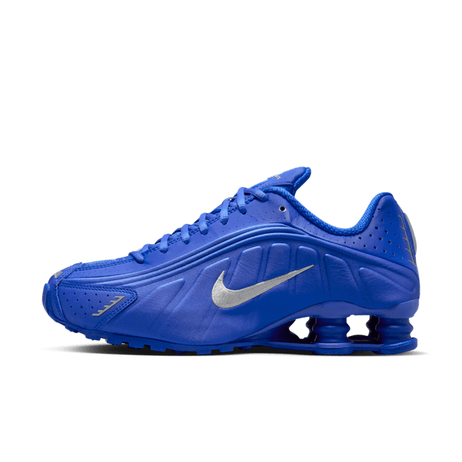 Nike Shox R4 Racer Blue Metallic Silver