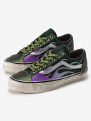 Vans LX Old Skool Archive Flame Green - Angle View | Snrkickz