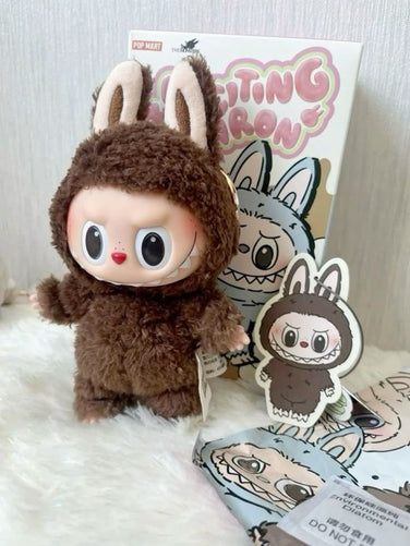 ぬいぐるみ Have A Seat LABUBU DUODUO Pop Mart Labubu The Monsters Have a Seat DUODUO Vinyl Plush - US