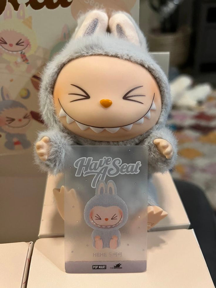Pop Mart Labubu The Monsters Have A Seat Hehe Vinyl Plush