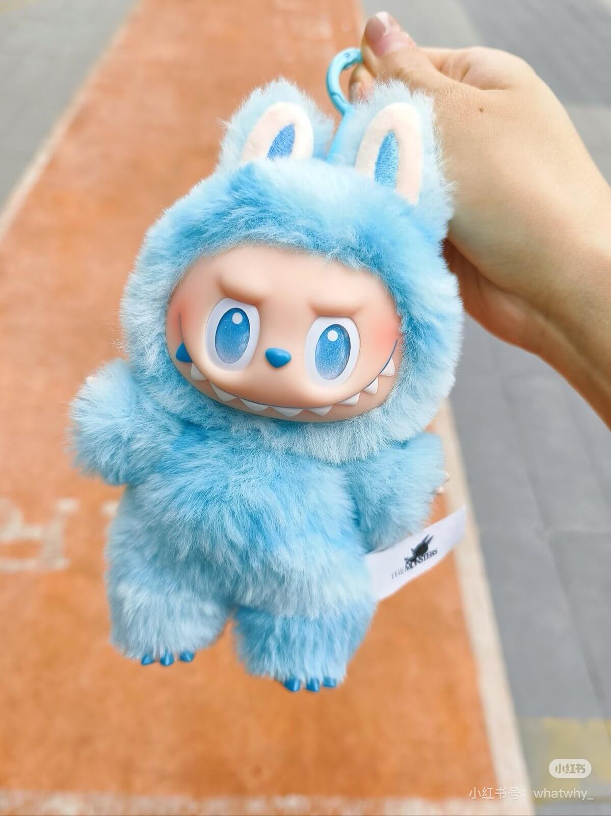 Pop Mart Labubu The Monsters Big Into Energy Series Hope Vinyl Plush Pendant