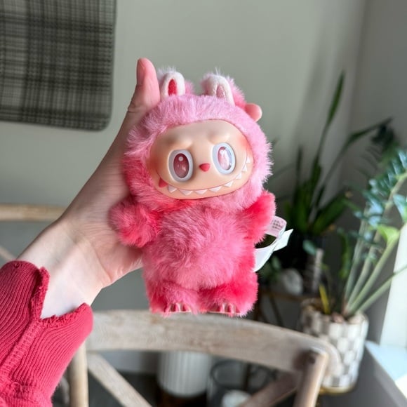 Pop Mart Labubu The Monsters Big Into Energy Series Love Vinyl Plush Pendant