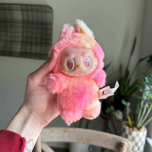 Pop Mart Labubu The Monsters Big Into Energy Series Loyalty Vinyl Plush Pendant