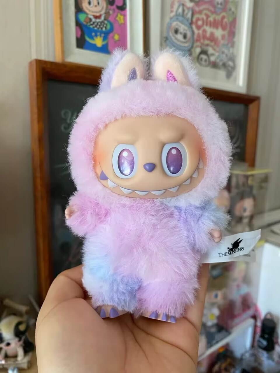 Pop Mart Labubu The Monsters Big Into Energy Series Luck Vinyl Plush Pendant