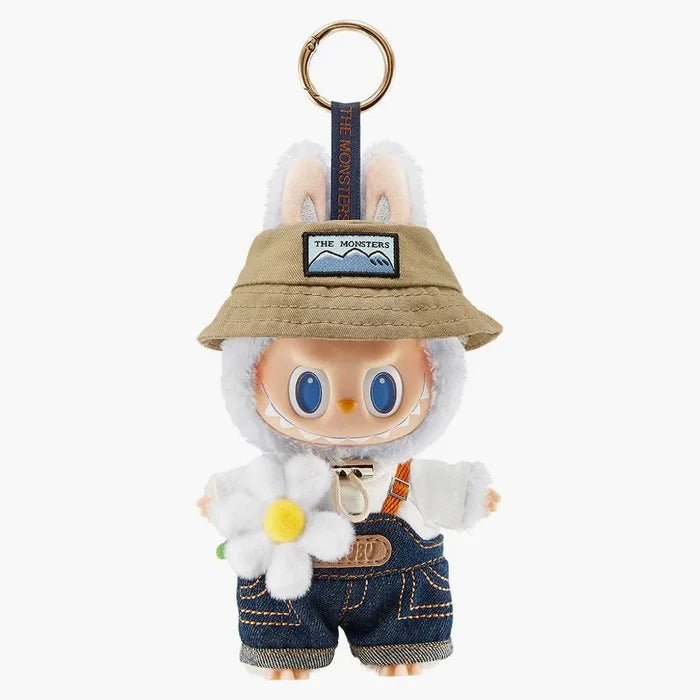 Pop Mart Labubu The Monsters Fall In Wild Vinyl Plush Doll Pendant Keychain
