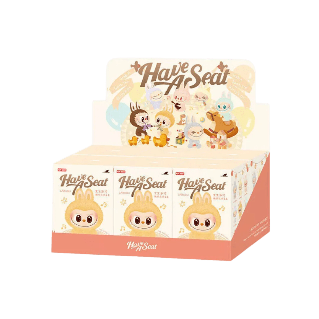 Pop Mart Labubu The Monsters Have a Seat Vinyl Plush Blind Box