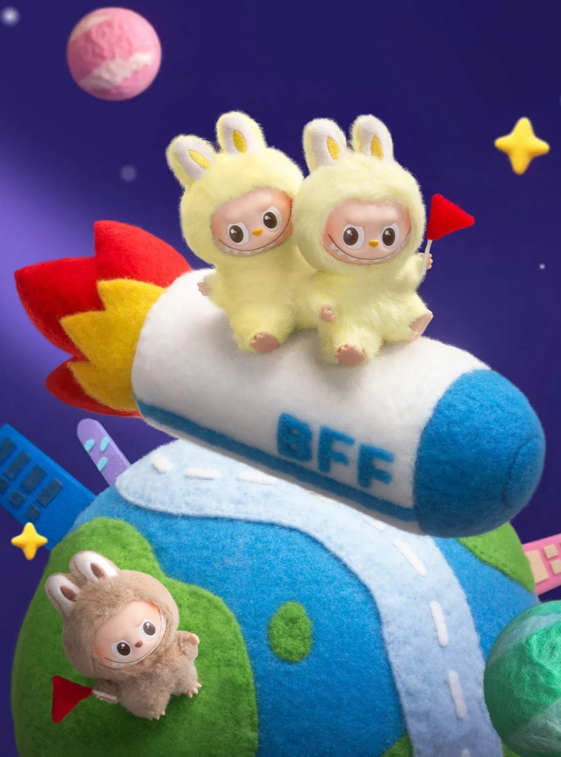 Pop Mart Labubu The Monsters Pin for Love Series Vinyl Plush Pendant (A-M)