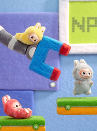 Pop Mart Labubu The Monsters Pin for Love Series Vinyl Plush Pendant (N-Z)