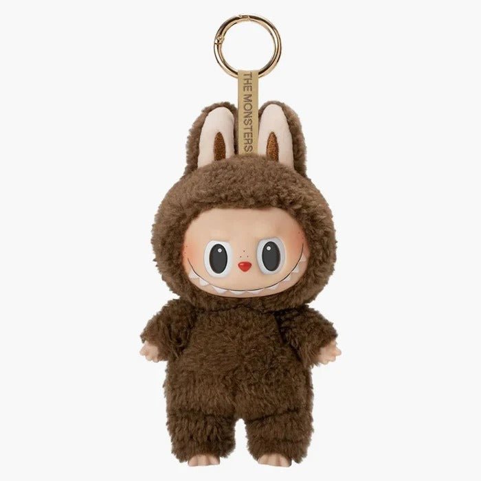 Pop Mart Labubu The Monsters Tasty Macarons Chestnut Cocoa Vinyl Plush Pendant