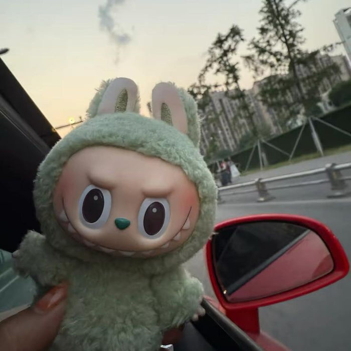 Pop Mart Labubu The Monsters Tasty Macarons Green Grape Vinyl Plush Pendant