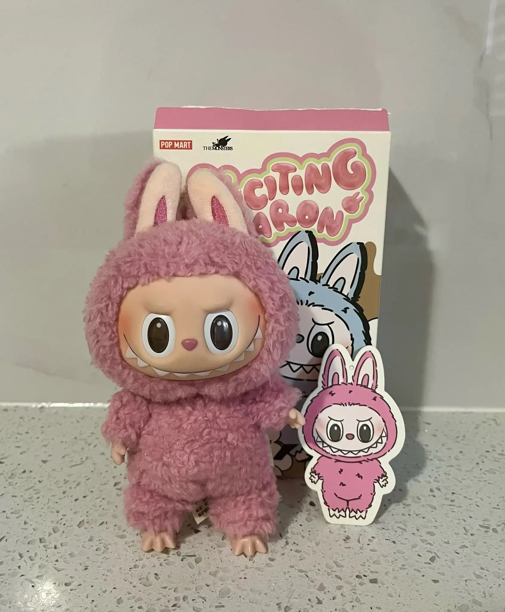 Pop Mart Labubu The Monsters Tasty Macarons Lychee Berry Vinyl Plush Pendant