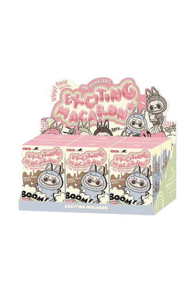 Pop Mart Labubu The Monsters Tasty Macarons Vinyl Face Blind Box