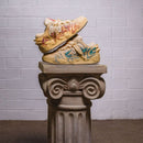 PLB-LAF-AIR Puma LaMelo Ball LaFrancé Airbrush – close-up van unieke airbrush-grafics en mesh overlays