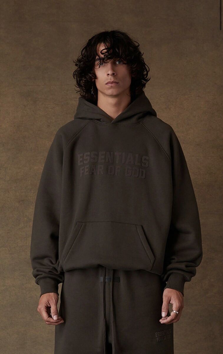 Fear of God Essentials Off Black SS22