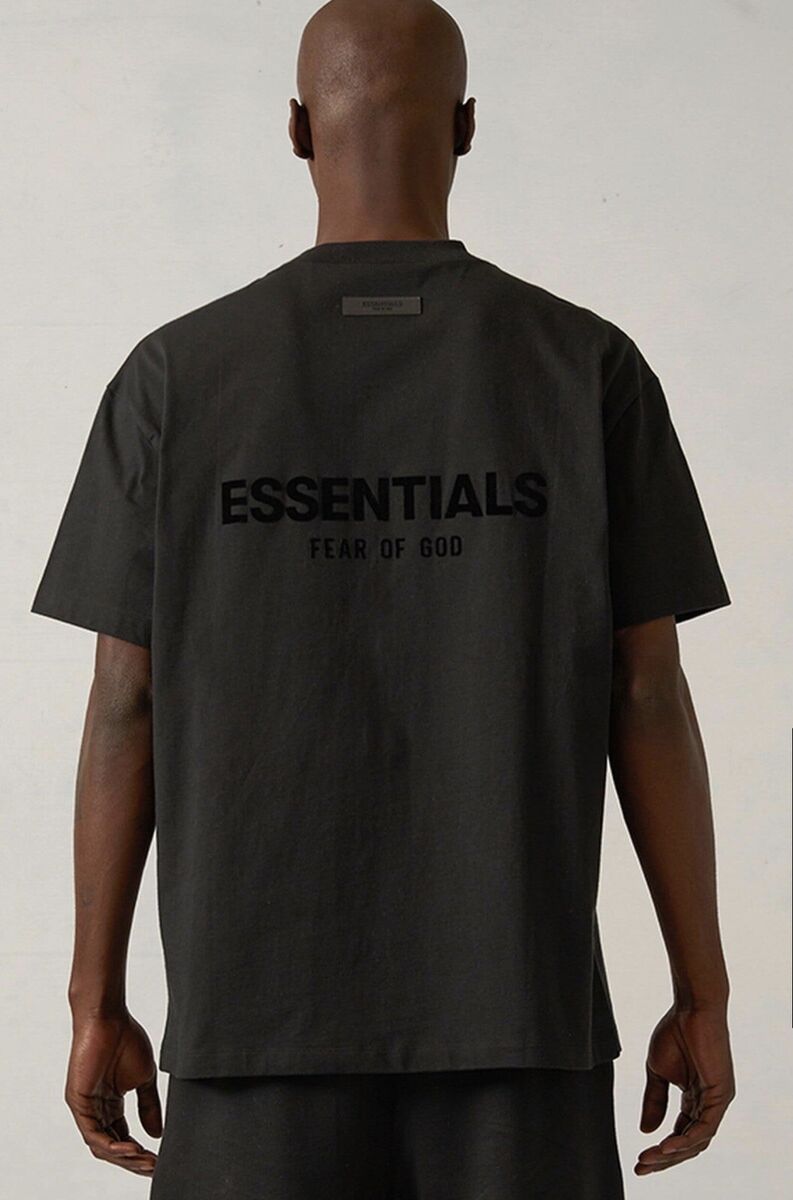 Fear of God Essentials Limo Black T-Shirt