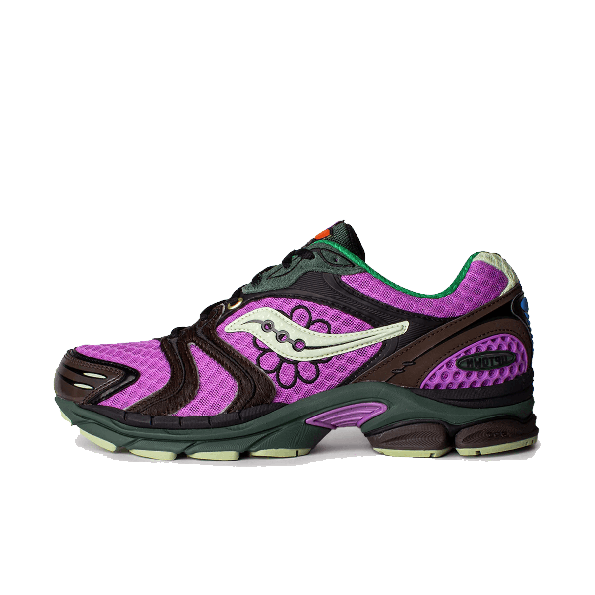 Saucony ProGrid Triumph 4 Jae Tips Flowers Grow Uptown Perilla