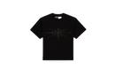 Sp5der Rhinestone Silk Tee Black | Snrkickz