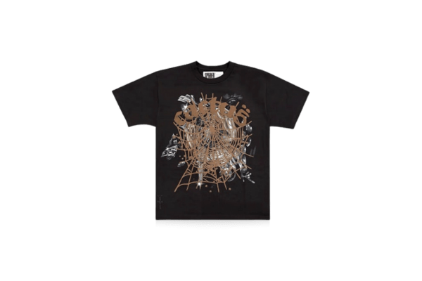 Sp5der x Travis Scott Cactus Jack Airbrush T-Shirt