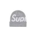 Supreme Big Logo Beanie (FW24) Ash Grey - SnrKickz