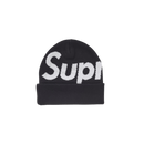 Supreme Big Logo Beanie (FW24) Black