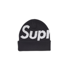 Supreme Big Logo Beanie (FW24) Black