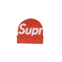 Supreme Big Logo Beanie (FW24) Orange