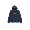 Supreme Box Logo Kapuzenpullover Sweatshirt (FW24) Navy