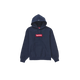 Supreme Box Logo Kapuzenpullover Sweatshirt (FW24) Navy