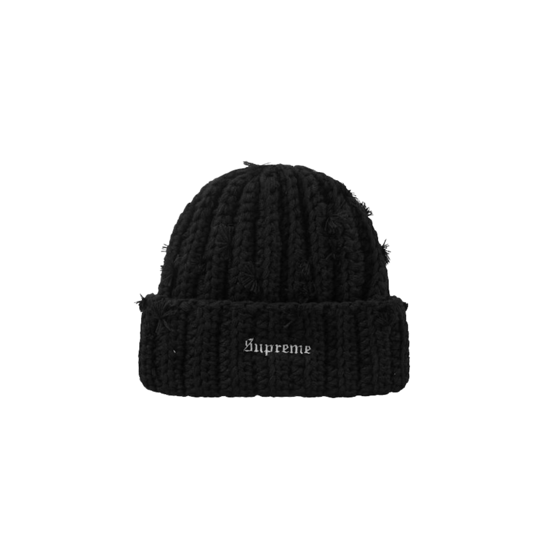 Supreme Hand Tied Beanie Black