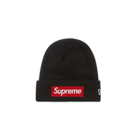 Supreme New Era Box Logo Beanie (FW22) Black
