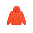 Supreme Satin Applique Hooded Sweatshirt (FW24) Bright Orange