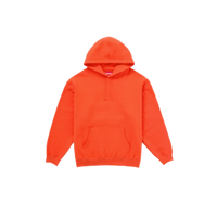 Supreme Satin Applique Hooded Sweatshirt (FW24) Bright Orange