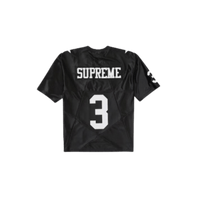 Supreme Star Football Jersey Black FW24 | Snrkickz