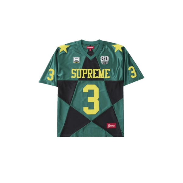シャツ Supreme Star Football Jersey Dark Green Supreme Star Football Jersey Dark Green FW24 | Snrkickz