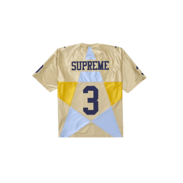 Supreme Star Football Jersey Gold
