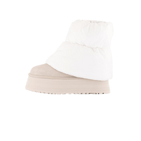 UGG Classic Mini Dipper Puffer Boot White Ceramic (Women's)