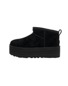 UGG Classic Ultra Mini Plateau Schwarz