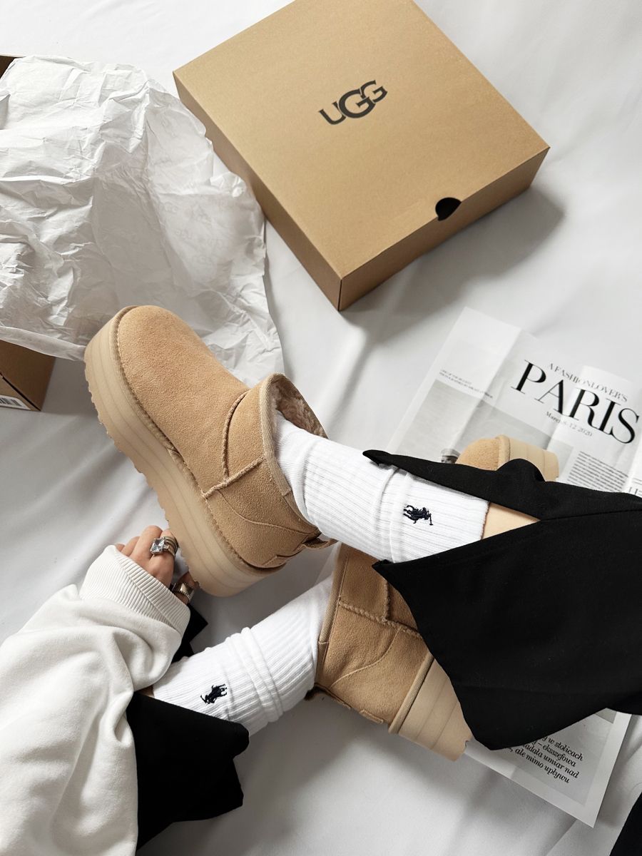 UGG Classic Ultra Mini Platform Mustard Seed