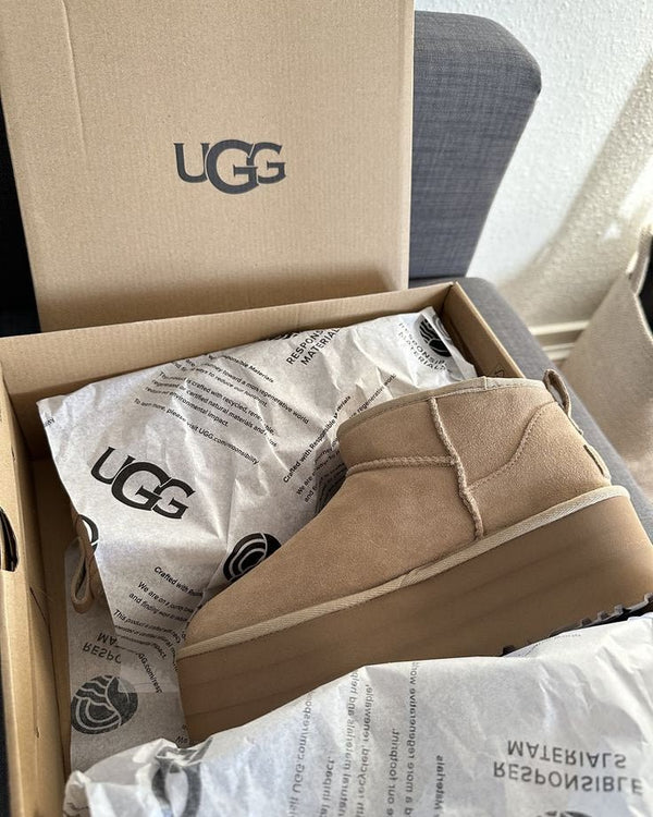 UGG Classic Ultra Mini Plateau-Sandale