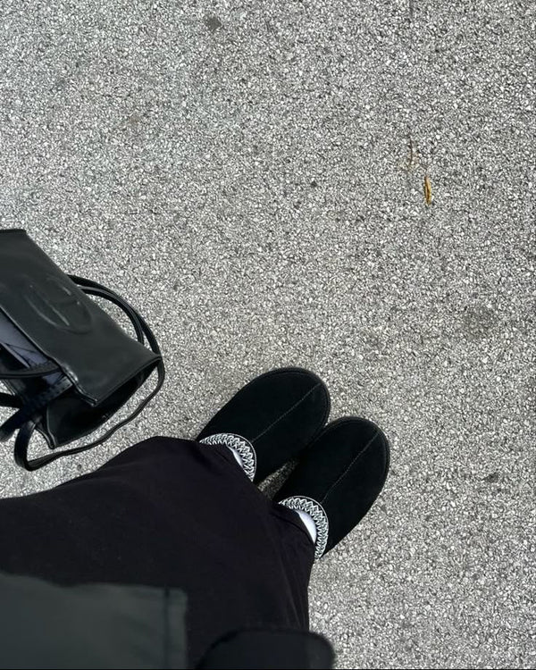 UGG Tazz Hausschuhe Schwarz