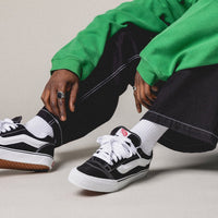 Vans Knu Skool Black White
