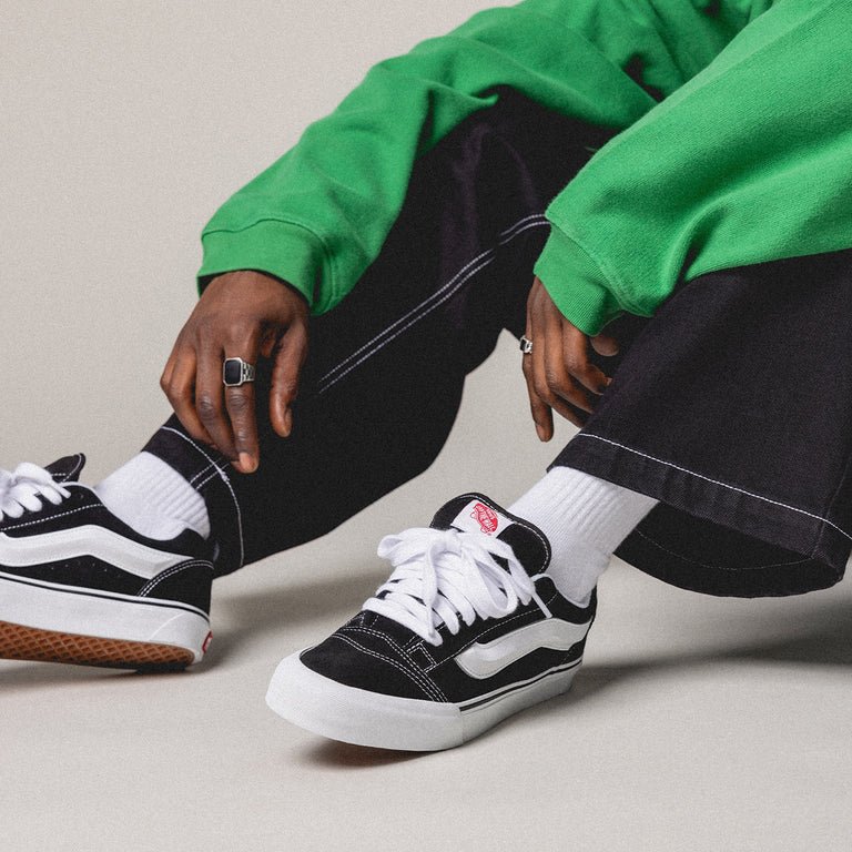 Vans Knu Skool Black White