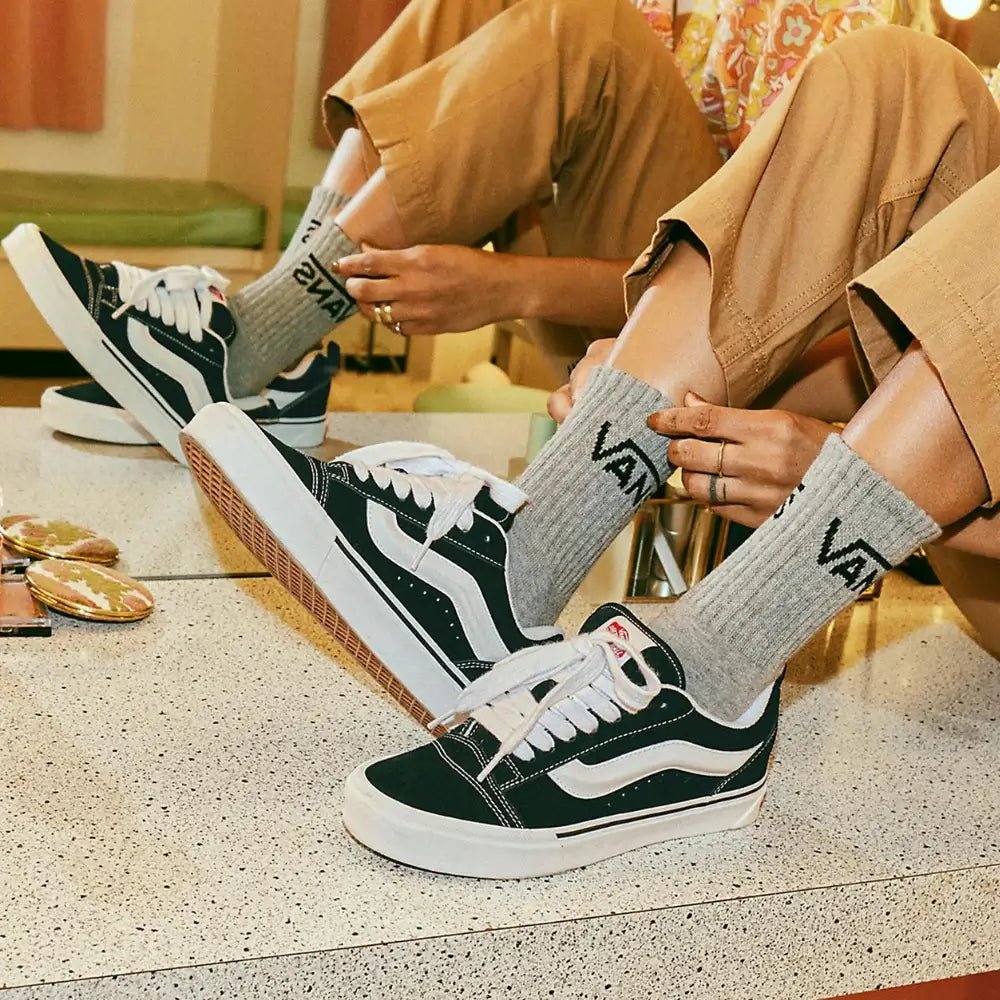 Vans Knu Skool Black White