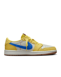 Air Jordan 1 Retro Low OG SP Travis Scott Canary - Top View | Snrkickz