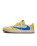 Air Jordan 1 Retro Low OG SP Travis Scott Canary - Lateral View | Snrkickz