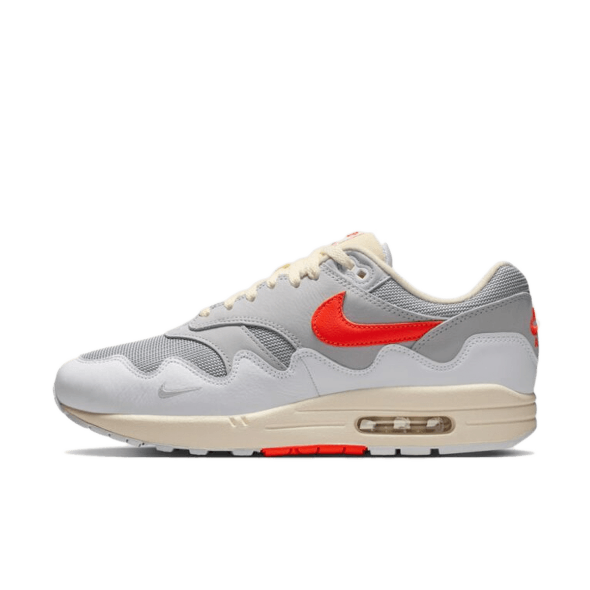 Nike Air Max 1 Patta Waves White Hyper Crimson