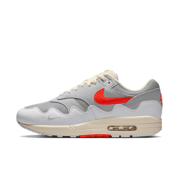 Nike Air Max 1 Patta Waves White Hyper Crimson